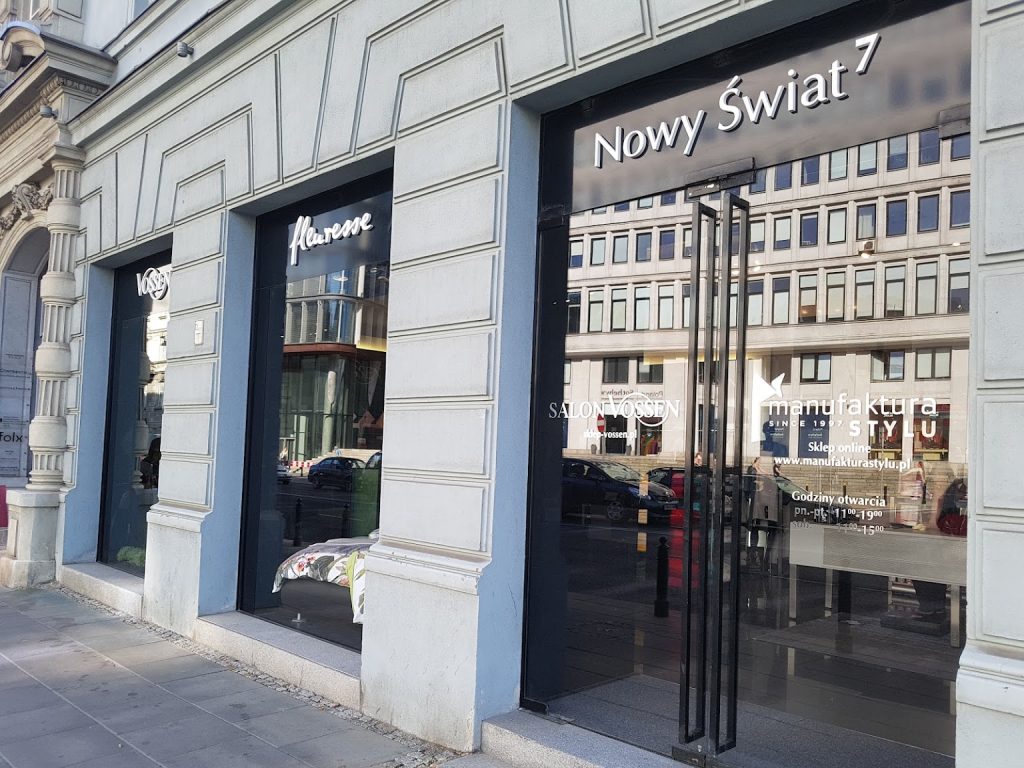Koce wełniane w salonie Vossen Warszawa Nowy Świat